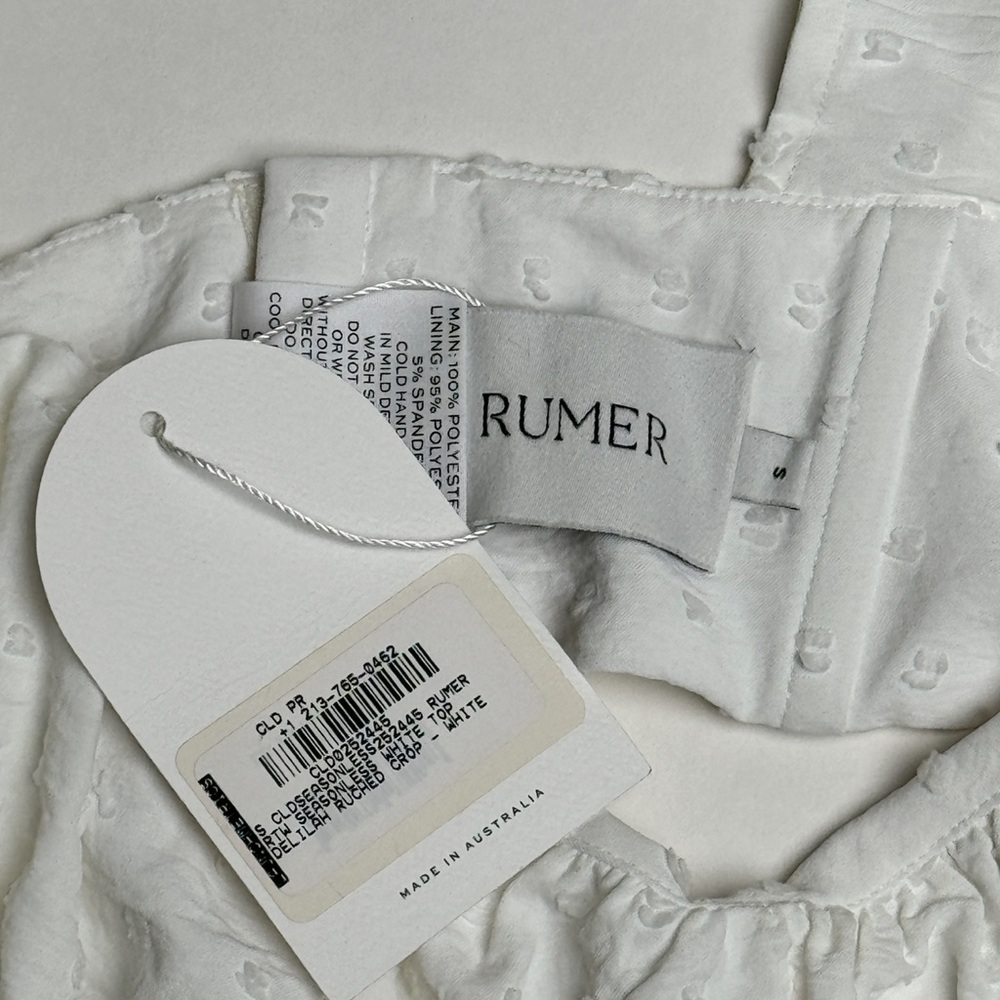 Rumer Delilah Ruched Crop - Picture 3 of 7